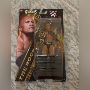 The Rock WWE Main Event Champion Series Action Figure Brand New